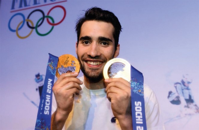 Martin Fourcade, champion de biathlon, invité d&#039;honneur des JIJ 2015