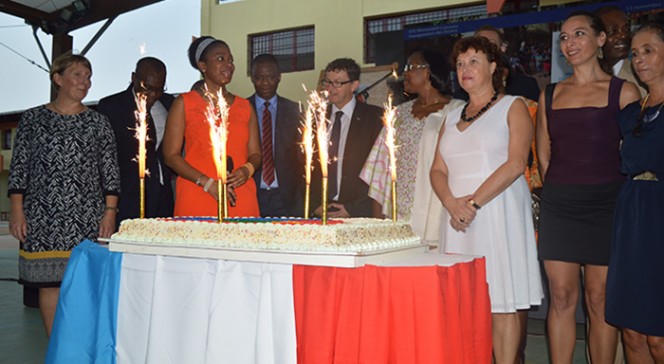 Inauguration des nouveaux locaux de l’EFE Montaigne à Cotonou : moment festif