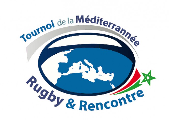 Logo du 6e Tournoi de la Méditerranée, organisé par le lycée Lyautey à Casablanca (Maroc)