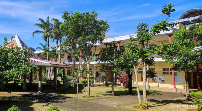 Le lycée des Mascareignes, sur l&#039;île Maurice 