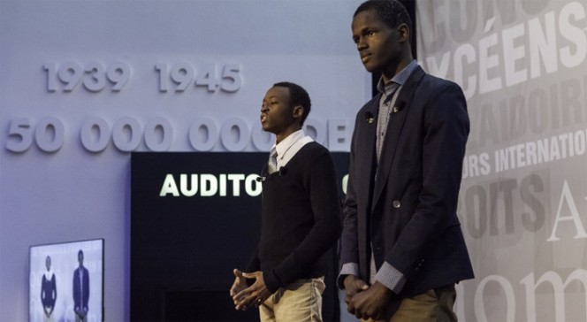 Thierno Diallo et Amadou Ly, primés au 17e concours de plaidoiries des lycéens