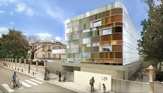 Maquette d’architecture de la nouvelle école maternelle de Barcelone