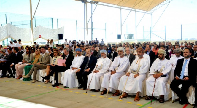 Inauguration du Lycée français de Mascate au sultanat d’Oman : les personnalités assistant aux célébrations