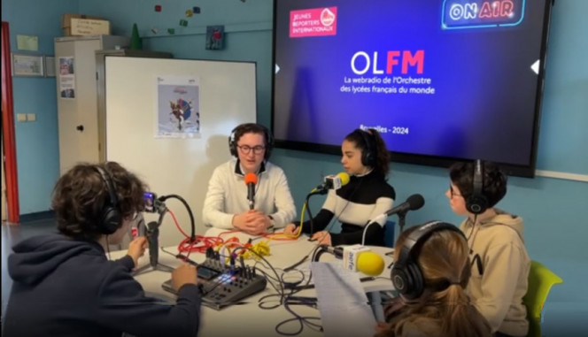 Orchestre des lycées français du monde 2024 : la web radio de l&#039;OLFM