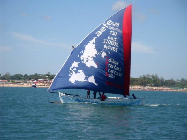 Voile AEFE à la régate &quot;Majunga fait son tour du monde&quot; à Madagascar