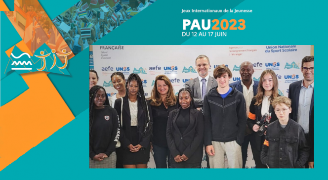 JIJ 2023 : conférence de presse à l&#039;AEFE en amont de l&#039;édition 2023 des Jeux internationaux de la jeunesse à Pau