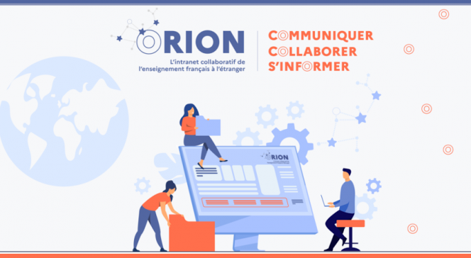 Orion : visuel communiquer - collaborer - s&#039;informer