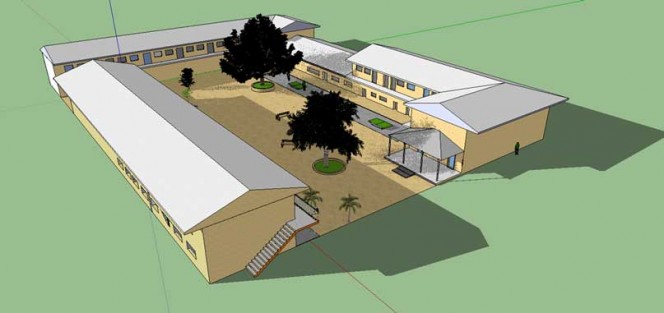 L&#039;Ecole du Nord modélisée en 3D pour l&#039;APP-Monde Architecture responsable en 3D