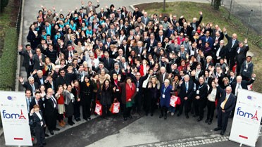 FOMA 2013 à Vienne : photo de groupe