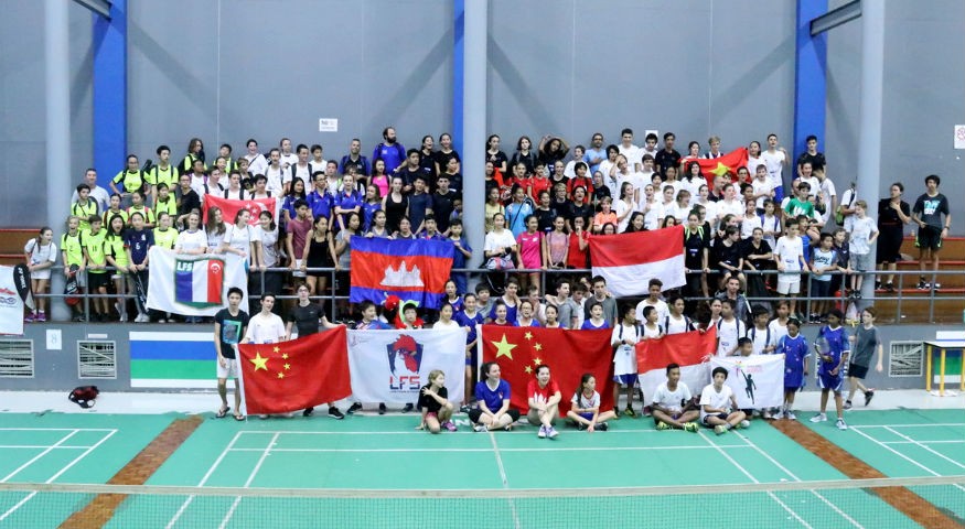  AEFE  3e dition des championnats de badminton d Asie 