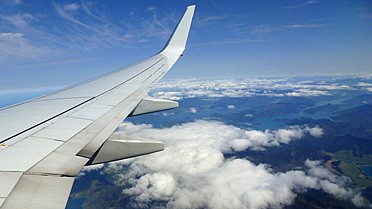 Les côtes néo-zélandaises vues d'avion