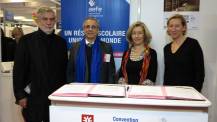 Renouvellement de la convention de partenariat AFE/ONISEP : grands témoins et signataires