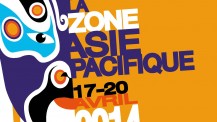 Affiche des Rencontres théâtrales de la zone Asie-Pacifique 2014