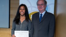 Olympiades de géosciences 2015 : remise de diplôme à l’élève de Tananarive