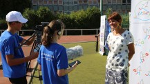 Journée nationale du sport scolaire 2016 : interview de Véronique Moreira 