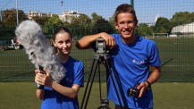 Journée nationale du sport scolaire 2016 : Léa et Jérémie, reporters du lycée Jean-Monnet de Bruxelles