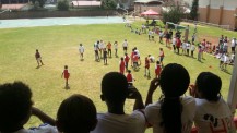 4e édition du tournoi "Rugby et rencontres" à Nairobi : vue des tribunes