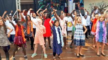 50 ans de l'école française de Kampala : danse