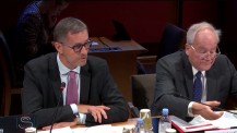 Audition du directeur de l'AEFE au Sénat (4 décembre 2019) : Olivier Brochet et le président de la commission