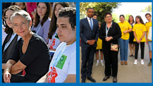 Visite ministérielle au Lycée international Alexandre-Dumas (LIAD) d'Alger (10 octobre 2022)