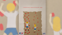 Concours d’affiches "Égalité professionnelle" 2022 – Affiche sur le podium - Lycée français de Barcelone (Espagne)