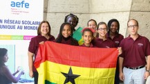 Finale "Ambassadeurs en herbe" 2015 : l'équipe de l'Afrique de l'Ouest