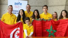 Finale "Ambassadeurs en herbe" 2015 : l'équipe Maghreb-Machrek