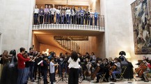 L'orchestre des lycées français du monde (saison 2) à Madrid : représentation à la résidence de France