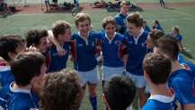 Esprit collectif à l' œuvre lors de la 8e Coupe d’Asie de rugby à 7 des lycées français