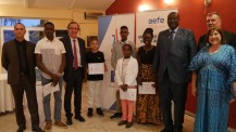 Ambassadeurs en herbe 2017 : à Dakar, soutien de l'ambassadeur de France aux élèves d'Afrique centrale et occidentale qualifiés