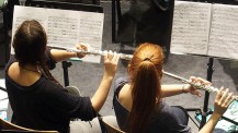 L'orchestre des lycées français du monde (saison 2) à Madrid : flûtes traversières 