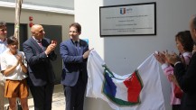 Inauguration du nouveau site du Lycée français de Singapour : dévoilement de la plaque