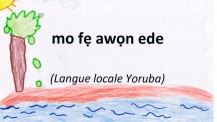 "J'aime les langues" en langue yoruba