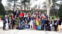 L'orchestre des lycées français du monde (saison 2) à Madrid : photo de groupe 