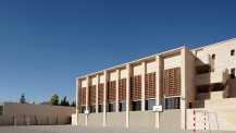 Les équipements sportifs du nouveau lycée français d'Amman
