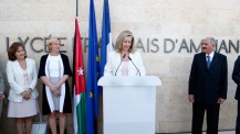 Au lycée français d'Amman, discours inaugural de la ministre déléguée Hélène Conway-Mouret