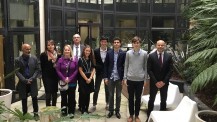 Olympiades nationales de la chimie 2018: les délégations AEFE réunies à l'Agence