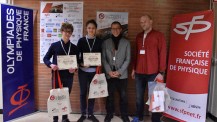1er prix au Olympiades de physique 2018 pour le binôme du Lycée français de Berlin