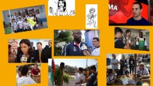Jeunes reporters francophones aux Jeux olympiques 2016 à Rio : patchwork d'aperçu