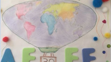 Semaine/mois des langues : dessin d'un élève en 5e à Johannesburg