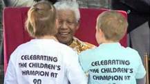 Nelson Mandela fêtait ses 90 ans au lycée français de Johannesburg