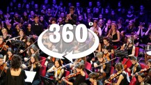 Plongée à 360°au cœur de l’Orchestre des lycées français du monde en concert (saison III)