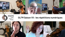 Répétitions numériques de l'Orchestre des lycées français du monde