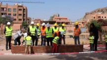 Vidéo de la pose de première pierre de la cité scolaire Victor-Hugo de Marrakech
