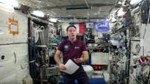 La nouvelle d'un élève du lycée français de Hong Kong lue depuis l'espace par l'astronaute Thomas Pesquet