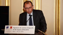 Signature du contrat d’objectifs et de moyens 2016-2018 de l’AEFE : allocution de Christophe Bouchard, directeur de l'AEFE
