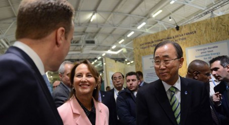 Ségolène Royal et Ban Ki-Moon