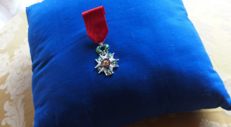 La médaille de chevalier de la Légion d'honneur