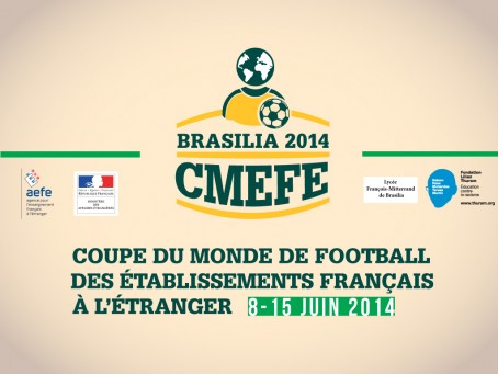Affiche de la Coupe du monde de football des établissements français à l'étranger (CMEFE)